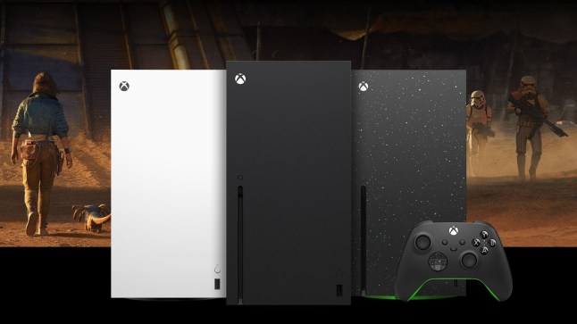 Xbox Series X consoles