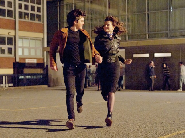 Editorial use only. No book cover usage. Mandatory Credit: Photo by Cosmo/Distressed/Kobal/REX/Shutterstock (5877244f) Ferdia Walsh-Peelo, Lucy Boynton Sing Street - 2016 Director: John Carney Cosmo Films/Distressed Films IRELAND/UK/USA Scene Still Music