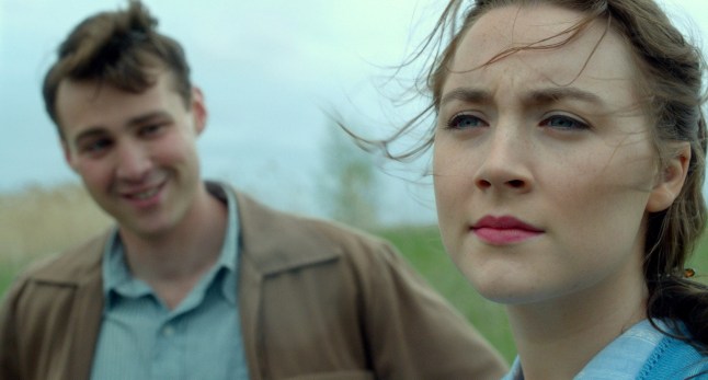 For Editorial Use Mandatory Credit: Photo by THA/REX/Shutterstock (15043933b) Emory Cohen as "Tony" and Saoirse Ronan as "Eilis" in BROOKLYN. ? 2015 Twentieth Century Fox Film Corporation All Rights Reserved "Brooklyn" (2015)