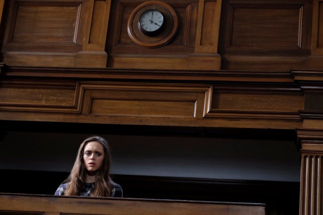 GUILT - "What Did You Do?" - Is Grace Atwood guilty of brutally murdering her flatmate? The jury deliberates on the Molly Ryan murder trial on the season finale of "Guilt," airing MONDAY, AUGUST 22 (9:00 - 10:00 p.m. EDT), on Freeform, the new name for Disney General Entertainment Content via Getty Images Family.(Katie Yu / FreeForm via Getty Images) DAISY HEAD