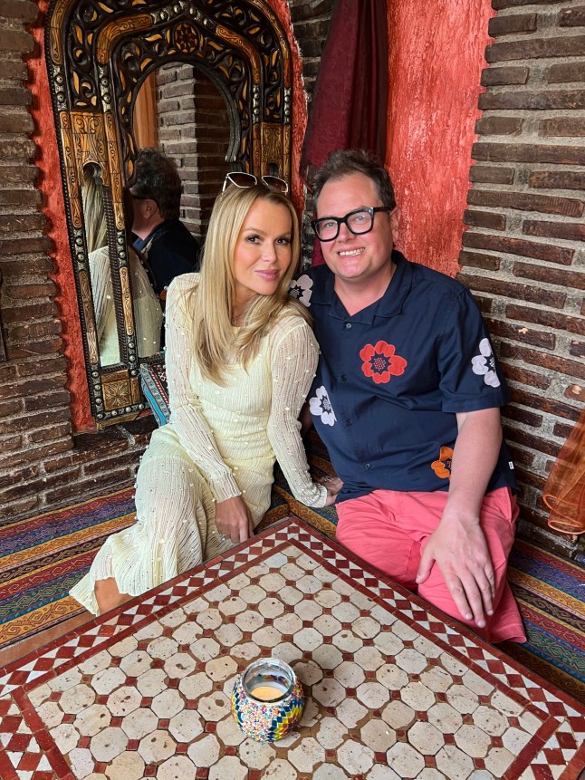 Amanda & Alan's Spanish Job,14-03-2025,8,Amanda Holden, Alan Carr,Amanda Holden and Alan Carr at Moroccan teashop in Granada,Voltage TV,Voltage TV