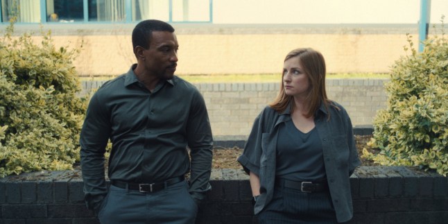 Adolescence. (L to R) Ashely Walters as Detective Inspector Bascombe, Faye Marsay as Detective Sargeant Frank, in Adolescence. Cr. Courtesy of Netflix ?? 2024
