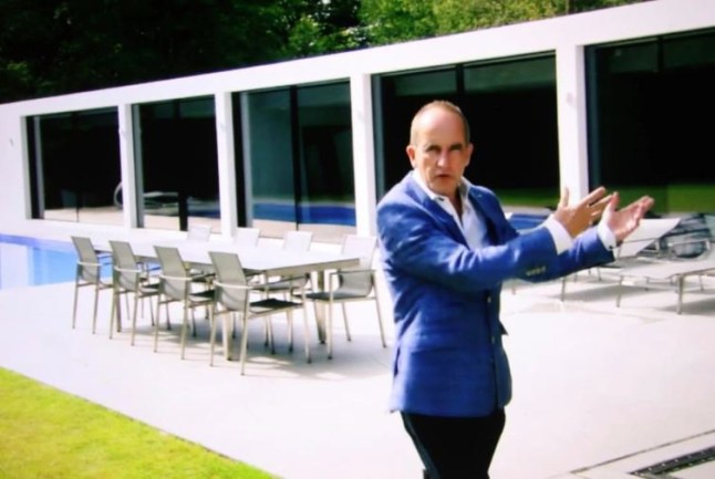 grand designs episode with A DREAM home created by a cleaning boss and shown on TV?s Grand Designs has been used as the set for a lesbian porn film. The five-bed property was built by businessman Clinton Dall, 56, who invited presenter Kevin McCloud in to keep tabs on its progress.