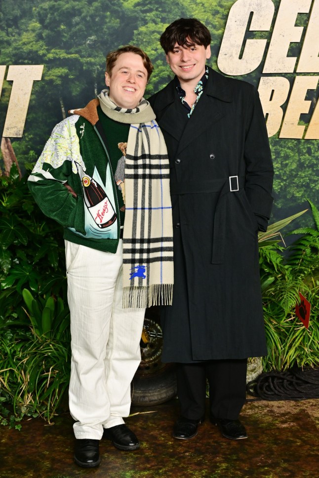 Mandatory Credit: Photo by James Veysey/Shutterstock (15131374be) Henry Southan and Jordan Sangha Netflix's 'Celebrity Bear Hunt' TV Series Screening, London, UK - 04 Feb 2025