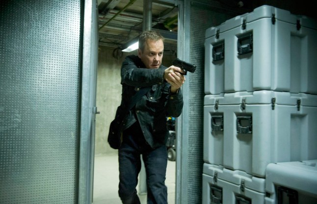Editorial use only Mandatory Credit: Photo by 20thC.Fox/Everett/REX/Shutterstock (3901895c) 24: Live Another Day, Kiefer Sutherland, (Season 1, Episode 9, '7:00 P.M.-8:00 P.M.'). '24: Live Another Day' TV series - Jun 2014