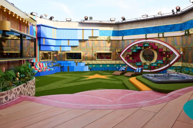 Mandatory Credit: Photo by Matt Frost/Shutterstock for Big Brother (15238098f) House & Garden Gallery Images 'Celebrity Big Brother' TV Show, Series 2, Episode 1, London, UK - 07 Apr 2025