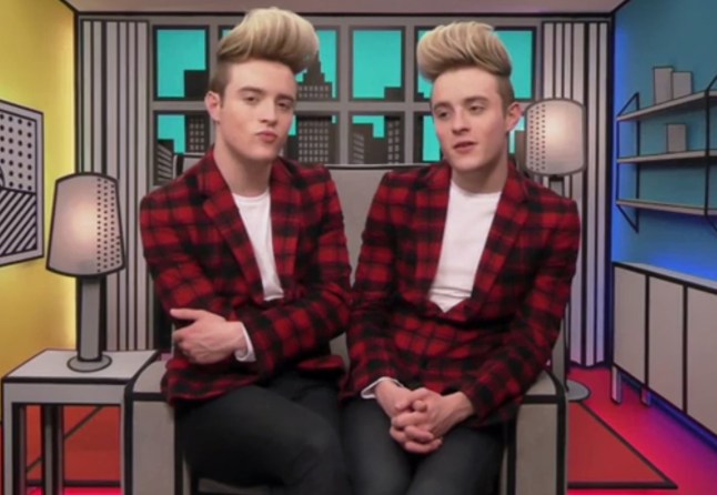 Jedward (John and Edward) in Diary Room on Celebrity Big Brother 2017