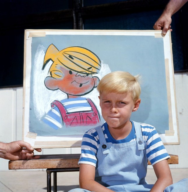 No Merchandising. Editorial Use Only. No Book Cover Usage. Mandatory Credit: Photo by Everett/REX/Shutterstock (14497252a) DENNIS THE MENACE, Jay North, (1960), 1959-63. ph: Richard Hewett/TV Guide/courtesy Everett Collection Dennis the Menace