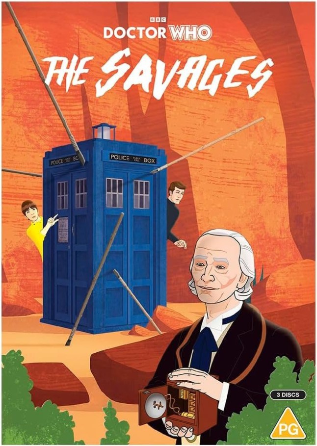 Doctor Who: The Savages DVD cover