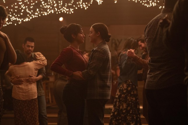 Ellie and her friend dance during The Last of Us Season 2