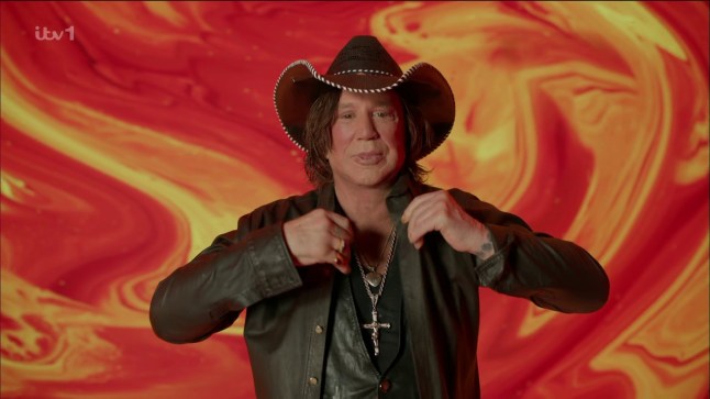 CBB LIVE SHOW Mickey Rourke CELEBRITY BIG BROTHER
