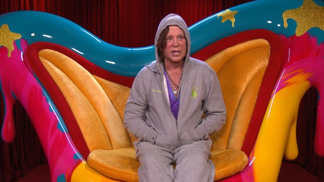 EDITORIAL USE ONLY Mandatory Credit: Photo by Shutterstock for Big Brother (15245965a) Mickey Rourke 'Celebrity Big Brother' TV Show, Series 2, Episode 3, London, UK - 09 Apr 2025