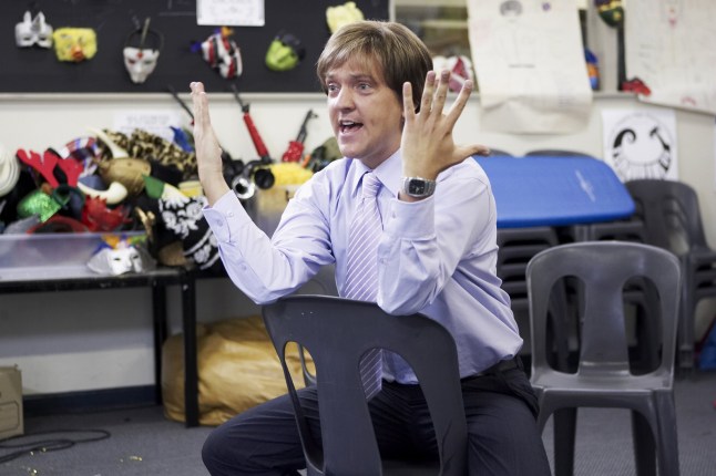 Editorial use only. No book cover usage. Mandatory Credit: Photo by Princess/Kobal/REX/Shutterstock (5879685k) Chris Lilley Summer Heights High - 2007 Princess Pictures AUSTRALIA Television Comedy