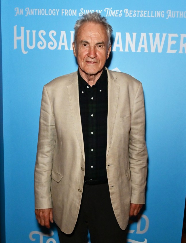 Larry Lamb attends the launch of new book "I Wanted To Quit Too: Stories For The Heart And Soul" by Hussain Manawer at Abbey Road Studios on May 07, 2024 in London, England.