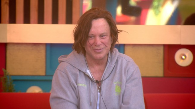 EDITORIAL USE ONLY Mandatory Credit: Photo by REX/Shutterstock for Big Brother (15245965e) Mickey Rourke 'Celebrity Big Brother' TV Show, Series 2, Episode 3, London, UK - 09 Apr 2025
