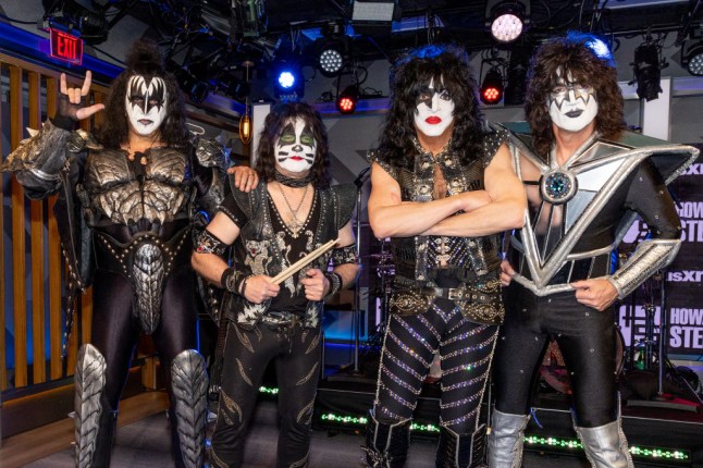 KISS Visits SiriusXM's 'The Howard Stern Show'