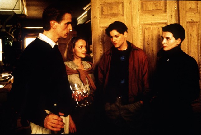 Scene from the 1992 Film......Damage: starring Jeremy Irons, Miranda Richardson, Rupert Graves & Julette Binoche Tx: Monday 6 December 1999 C4 - FOR USE AS FILM FOUR CHANNEL PROGRAMME PUBLICITY ONLY