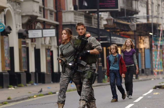 Film: 28 Weeks Later. (2007) Starring: Rose Byrne, Jeremy Renner, Imogen Poots and Mackintosh Muggleton.