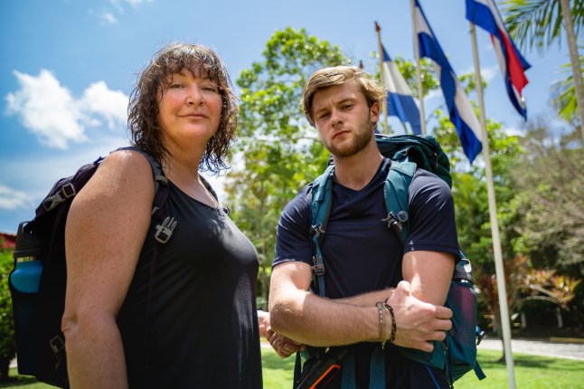 WARNING: Embargoed for publication until 00:00:01 on 03/03/2020 - Television Programme: Race Across the World - TX: n/a - Episode: n/a (No. n/a) - Picture Shows: Honduras Jo, Sam - (C) Studio Lambert - Photographer: -