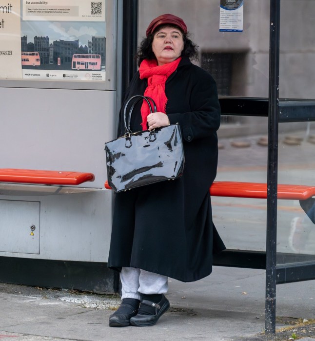 Pic shows Fiona Harvey (58). She is the woman that Martha is based on in the latest Netflix drama ???Baby Reindeer??? Pictured in London.