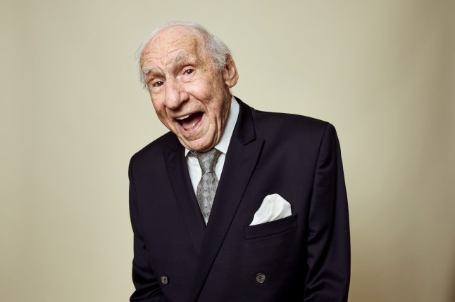BEVERLY HILLS, CALIFORNIA - JUNE 09: Mel Brooks poses for a portrait during the 2024 Peabody Awards at Beverly Wilshire, A Four Seasons Hotel on June 09, 2024 in Beverly Hills, California. (Photo by Emma McIntyre/Getty Images for Peabody Awards)