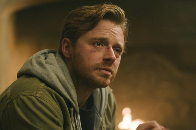 A close up of Jack Lowden as River Cartwright in Slow Horses