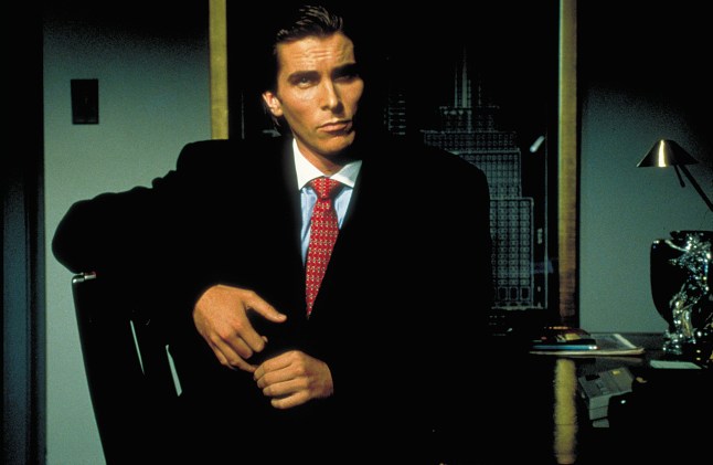 Christian Bale as Patrick Bateman in American Psycho