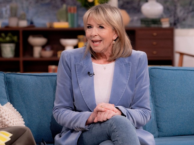 Editorial use only Mandatory Credit: Photo by Ken McKay/ITV/REX/Shutterstock (14409485d) Fern Britton 'This Morning' TV show, London, UK - 27 Mar 2024