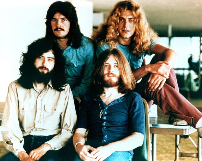 Editorial use only. No book cover usage. Mandatory Credit: Photo by Everett/REX/Shutterstock (440270ak) Led Zeppelin early 1970s VARIOUS POP