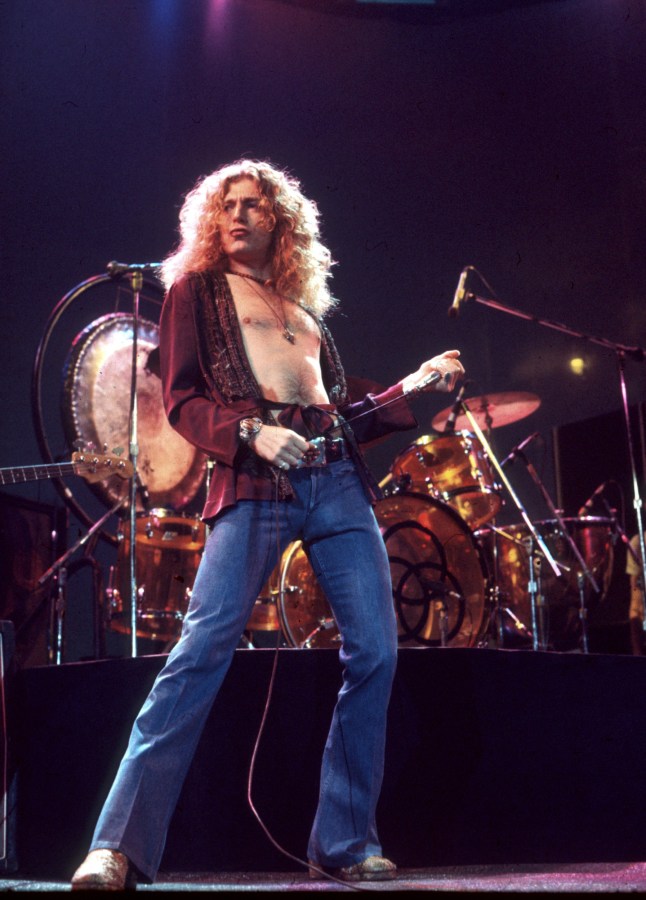 LOS ANGELES - MARCH 24: Rock band 'Led Zeppelin' performs onstage at the Forum on March 24, 1975 in Los Angeles, California. (Photo by Michael Ochs Archives/Getty Images)