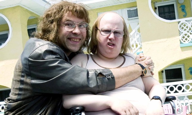 A still of David Walliams and Matt Lucas in Little Britain
