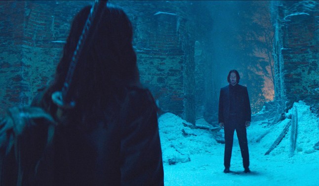 Starring Ana de Armas, Keanu Reeves. Director: Len Wiseman (Picture: Lionsgate)