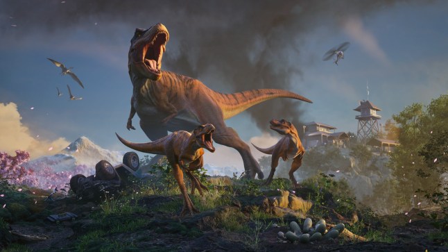 Jurassic World Evolution 3 key art