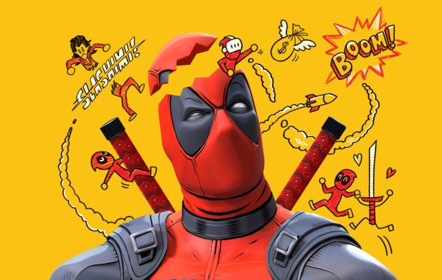 Key art for Marvel's Deadpool VR