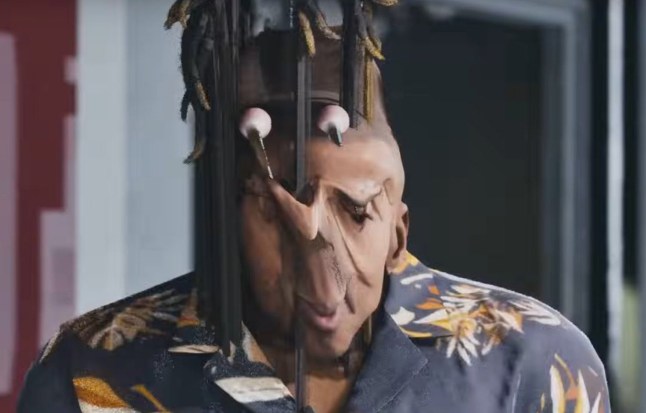Picture of face twisting bug in MindsEye
