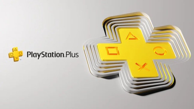 The PlayStation Plus subscription service logo.