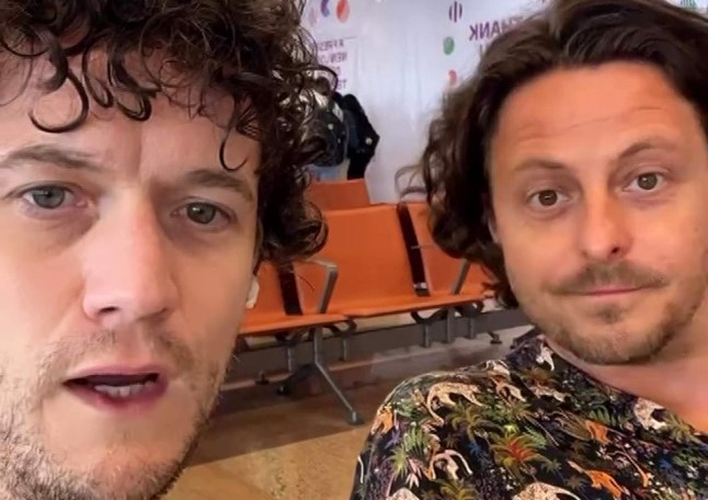 British couple Jamie Ray Meek and Fiongal Greenlaw-Meek at airport before flightGatwick-bound Air India jet with 242 on board including 53 Brits crashes just seconds after take-off - with flaming debris and billowing smoke seen near Ahmedabad Airporthttps://www.instagram.com/stories/wellnessfoundry/3653166694788172572/?r=1 MUST LEGAL AND WAIT FOR CONFIRMATION BEFORE USING