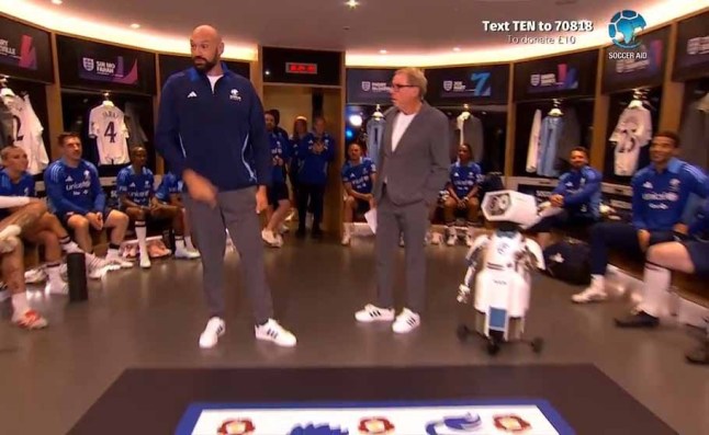 Soccer Aid forced to apologise as Tyson Fury drops F-bomb on live TV