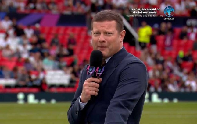 Soccer Aid forced to apologise as Tyson Fury drops F-bomb on live TV